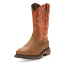 Ariat Men's Workhog Steel Toe Western Work Boots Dark Earth - Ariat