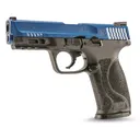 T4E Smith & Wesson M&P9 M2.0 Training Marker/Paintball Pistol .43 Caliber Black/Blue - T4E