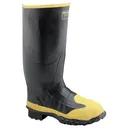 Men's LaCrosse(R) 16" Meta Work Boots with Steel Toe / Steel Midsole / Full Metatarsal Guard Black - Lacrosse