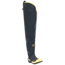 Men's LaCrosse(R) 32" Insulated Storm Steel Toe Hip Work Boots Black - Lacrosse