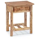 CASTLECREEK Log End Table - Castlecreek