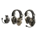 HQ ISSUE Walker's Razor Electronic Ear Muffs with Walkie Talkie 2 Pack - Hq Issue