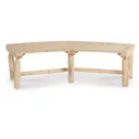 CASTLECREEK Log Fire Pit Bench - Castlecreek