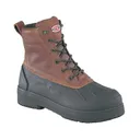Women's Iron Age Waterproof Steel Toe Duck Boot Brown / Black - Iron Age