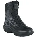 Men's Reebok(R) 8" Side Zip Stealth Tactical Boots Black - Reebok