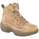Reebok Men's 6" Rapid Response RB Stealth Side Zip Combat Boots Desert Tan - Reebok