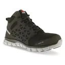 Reebok Men's Sublite Cushion Work Mid Alloy Toe Shoes Microfiber/Mesh - Reebok