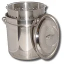 King Kooker 44 Quart Stainless Steel Boiling Pot - King Kooker