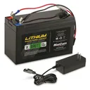 MarCum Brute 12 Volt 10 Amp LiFePO4 Battery with 3 Amp Charger - Marcum