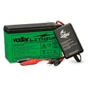 Vexilar 12V 9Ah Lithium Ion Battery and Charger Kit - Vexilar