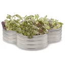 CASTLECREEK Clover-shaped Galvanized Steel Planter Box - Castlecreek