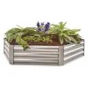 CASTLECREEK Hexagon Galvanized Steel Planter Box - Castlecreek