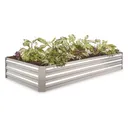 CASTLECREEK Large Galvanized Steel Planter Box - Castlecreek