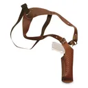 Cebeci Arms Leather YYL Vertical Shoulder Holster Medium Large Pistols/Revolvers - Cebeci