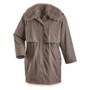 Czech Republic Military Surplus Parka with Faux Fur Collar New - Surplus
