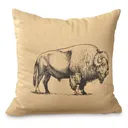 Wooded River Buffalo Decorative Pillow - Wooded River