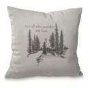 Wooded River Wander Decorative Pillow - Wooded River