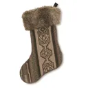 Wooded River Lodge Lux Christmas Stocking - Wooded River