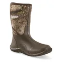 Guide Gear Men's Mid Camo Bogger Rubber Boots - Guide Gear