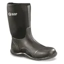 Guide Gear Men's Mid Bogger Waterproof Rubber Boots Black - Guide Gear