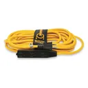 FIRMAN 25' 14 Gauge Generator Utility Cord with Triple Tap and Storage Strap - Firman Power Equip