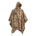 Mil-Tec Nylon Ripstop Arid Flecktarn Camo Poncho - Mil-Tec