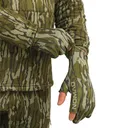 NOMAD Fingerless Hunting Gloves Mossy Oak Camo - Nomad