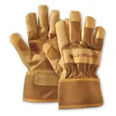 Carhartt Insulated Grain Leather Safety Cuff Work Gloves - Carhartt
