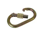 2-Pk. Portable Winch Co. PCA-1276X2 Steel Locking Carabiners - Portable Winch