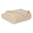 Brooklyn Loom Marshmallow Sherpa/Faux Mink Throw Blanket - Brooklyn Loom