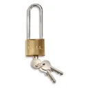 Italian Military Surplus Long Padlock 3 Pack New - Military Surplus