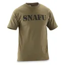 Men's Military Acronym SNAFU T-Shirt - Fox Outdoor