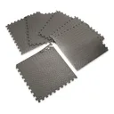 Performance Tool Diamond Pattern Anti-Fatigue Mats 6 Piece Set - Performance Tool
