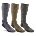 Guide Gear Men's Midweight Merino Wool Blend Crew Socks 3 Pairs - Guide Gear