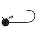 Big Bite Baits Fintwist Head Jigs Black 4 Pack - Big Bite Baits
