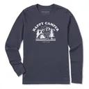Life Is Good Women's Happy Camper Long Sleeve Crusher Tee - Life Is Good