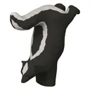 BIGshot Archery Real Wild Spraying Skunk 3D Target - Bigshot
