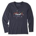 Life Is Good Women's Peace Cardinals Long Sleeve Crusher Tee - Life Is Good