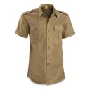 Italian Military Surplus Short Sleeve Field Shirts 2 Pack New - Sportsman's Guide