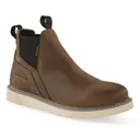 Wolverine Men's Trade Wedge Waterproof Romeo Slip-on Work Boots - Wolverine Boots