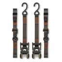 SmartStraps Tactical 10' 3000-lb. Ratchet Tie Down 2 Pack - Smartstraps
