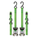 SmartStraps Ratchet X 10' 1500-lb. Ratchet Tie Down 2 Pack - Smartstraps