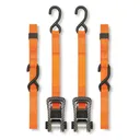 SmartStraps Carbon X 10' 3000-lb. Ratchet Tie Down 2 Pack - Smartstraps