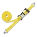 SmartStraps Ratchet X 27' 10000-lb. Commercial Ratchet Tie Down with Double J-Hooks - Smartstraps