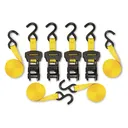 Stanley 1 inch x 14' Ratchet Strap 4 Pack - Stanley