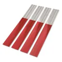 TowSmart Red Reflective Strips 4 Pack 18" - Towsmart