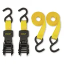 Stanley 1" x 12' Ratchet Straps 2 Pack - Stanley