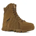 Reebok Men's Trailgrip 8" Side-zip Waterproof Insulated Comp Toe Tactical Boots - Reebok