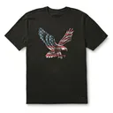 Life Is Good Men's Eagle Flag Short Sleeve Tee - Life Is Good