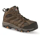 Merrell Men's MOAB Vertex 2 Mid Waterproof Carbon Fiber Safety Toe Work Boots - Merrell Work